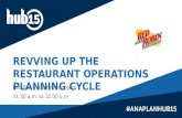 Anaplan Hub 2015:  Red Robin speeds up planning and delivers retail operational scorecards