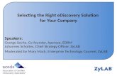 Selecting the right e-Discovery Solution for your Company