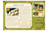 Herbal Soap Product Brochure