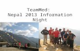 Nepal information night 1.1