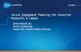 Social Engagement Powering the Connected Nonprofit & Connected Campus