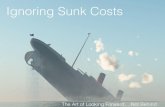 Alt mba Project 1 - Sunk Costs