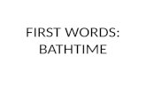 Flashcards: Bathtime