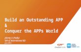 How to build an outstanding app and conquer the apps world? - Johnny Li (Haifu), Cheetah Mobile