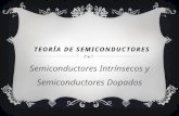 Semiconductores intrínsecos y dopados