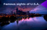 Famous sights of USA