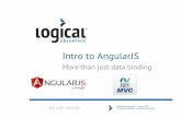 Introduction to AngularJS - More Than Just Data Binding