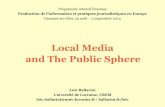 Local Media and the Public Sphere