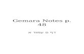 Gemara Notes 49 - 51