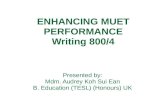 MUET Writing Section