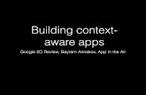 Review: Google I/O 2015 Building context aware apps