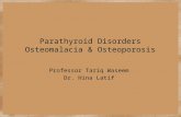 Parathyroid & calcium disorders