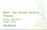 What the donor really thinks about online giving