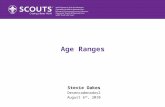 Presentation - Age ranges