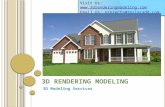 3D rendering modeling providers high end 3d modeling services to clients across usa!!!