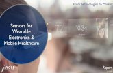 Sensors for Wearable Electronics & Mobile Healthcare 2015 Report by Yole Developpement