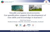 Moodle and game environments: Can gamification support the development ofnew skills and knowledge in learners?