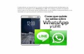 Whatsapp y Line