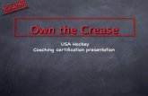 Own the crease compressed