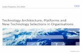 Technical Architecture - Platforms and Technology Selections in Organisations - JPoutanen - JyU 150223