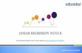 Linear Regression With R