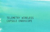 Telemetry wireless capsule endoscope