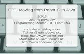 FTC Robot C to Java
