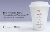The Female CEO Reputation Premium