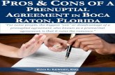 Pros & Cons of a Prenuptial Agreement in Boca Raton, Florida