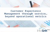 Customer Experience Management through service