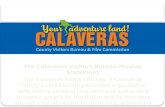 City Council Calaveras Visitors Bureau presentation 2/2015