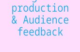 Stages of production & audience feedback