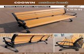 coowin outdoor bench