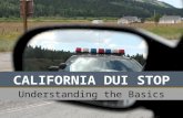 California DUI Stop: Understanding the Basics
