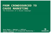 Crowdsourced to Cause Marketing: The Evolution of a Brand Campaign