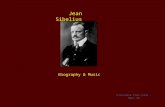 Jean Sibelius Biography