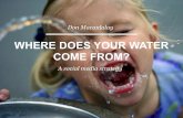 WHERE DOES YOUR WATER COME FROM + INSTAGRAM
