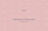 Intercultural Mosaic Christmas Postcards (eTwinning Project 2014-2015)