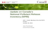 Jody Rosenberger: Canada’s National Pollutant Release Inventory (NPRI)