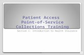 Patient Access POS Collections Training Section 1