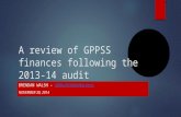 Gppss 2014 audit deck