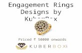 Engagement Rings Designs By KuberBox Rs.50000 onwards