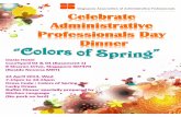 SAAP APD 2013 Colors of Spring Flyer