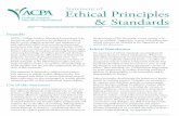 Ethical principles standards