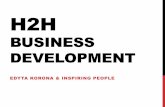 Edyta Korona - H2H business development: new era of making business; soapconf 2014