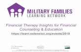 Insights from Financial Therapy for Counseling & Education