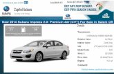 New 2014 Subaru Impreza 2.0i Premium 4dr (CVT) For Sale in Salem OR