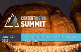 Content Rising Summit 2015: Unleashing the Power of the Skyword Platform