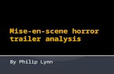 Mise-en-scene horror trailer analysis for Haunt