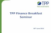 Finance seminar   june 2015